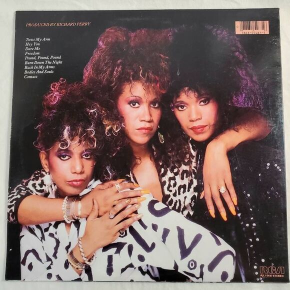 Pointer Sisters - Contact LP Vinyl Record Album - Picture 4 of 7